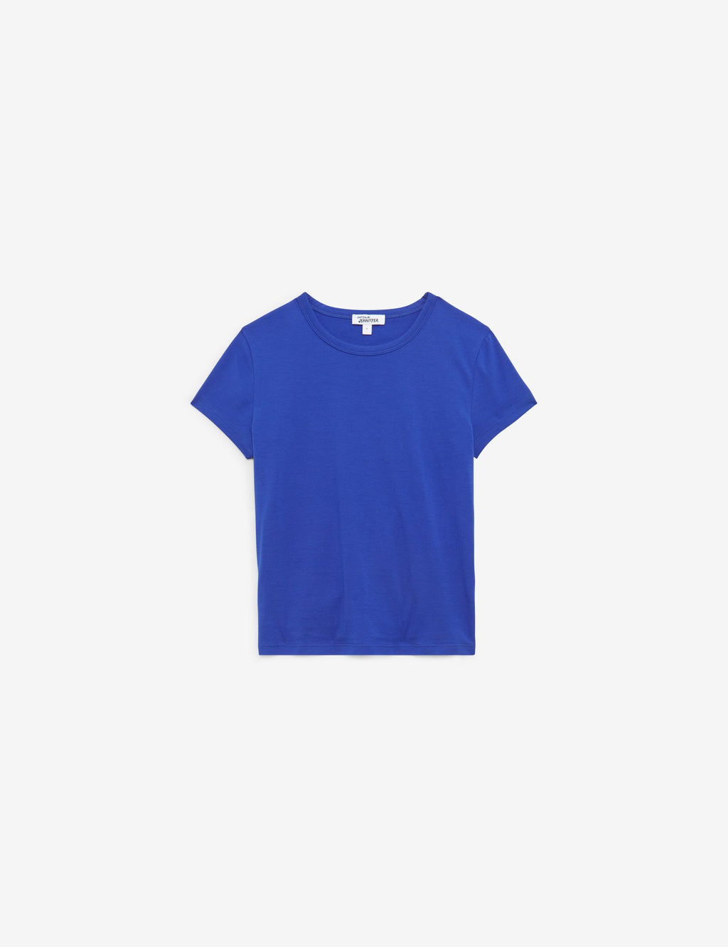 T-shirt basic bleu indigo