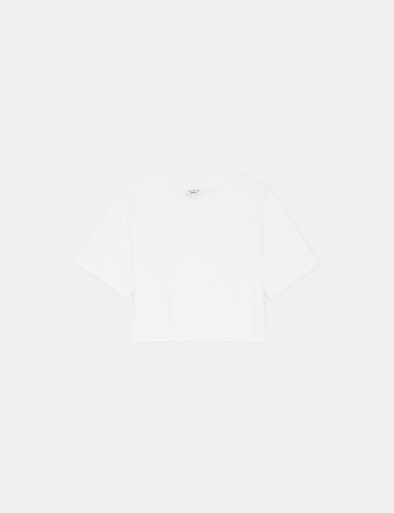 T-shirt court oversize blanc - Image 1