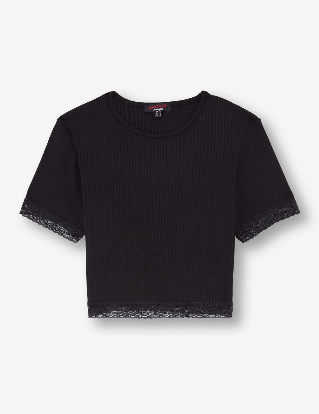 Tee-shirt avec dentelle