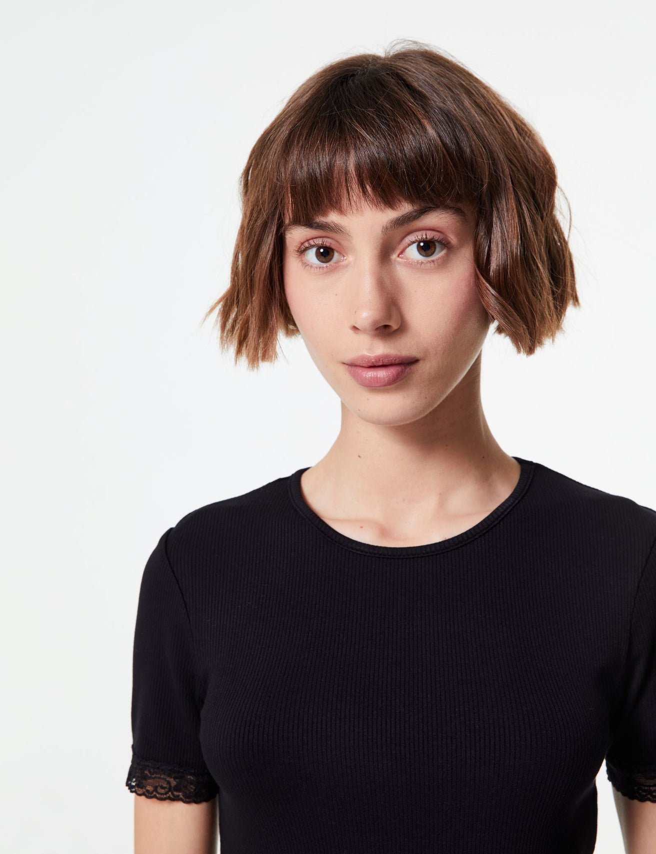 Tee-shirt avec dentelle - Image 4