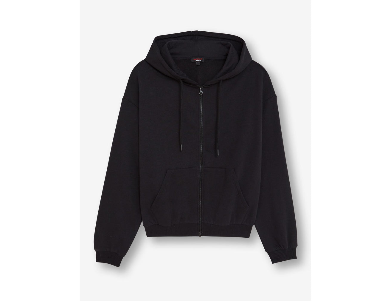 Sweat à capuche zippé noir - Image 6