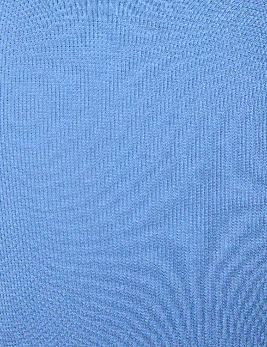 T-shirt côtelé à fronces et liens à nouer bleu ardoise