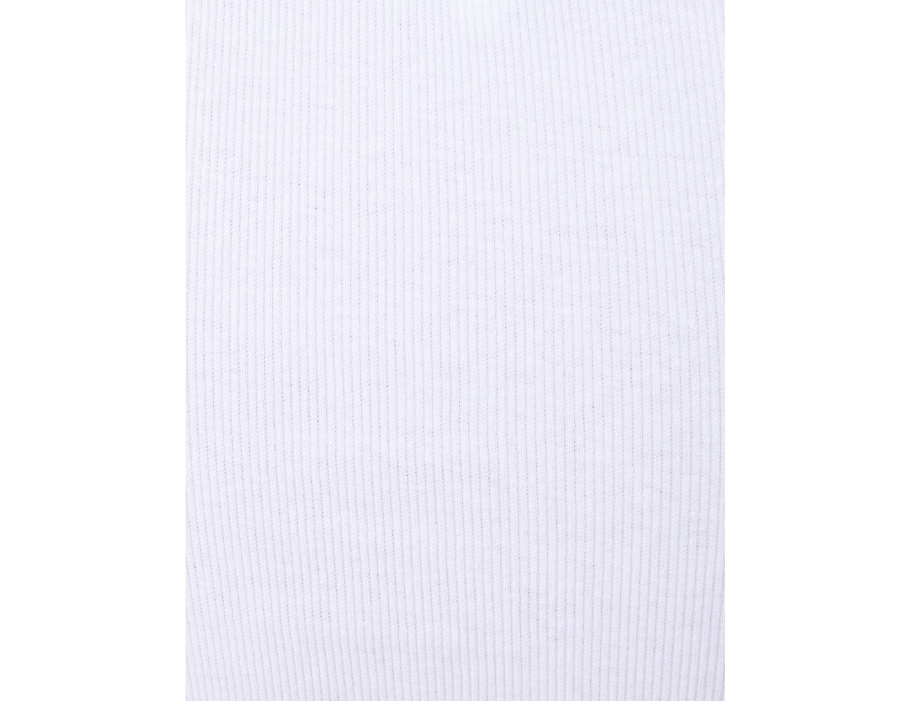 Débardeur basique côtelé blanc - Image 5
