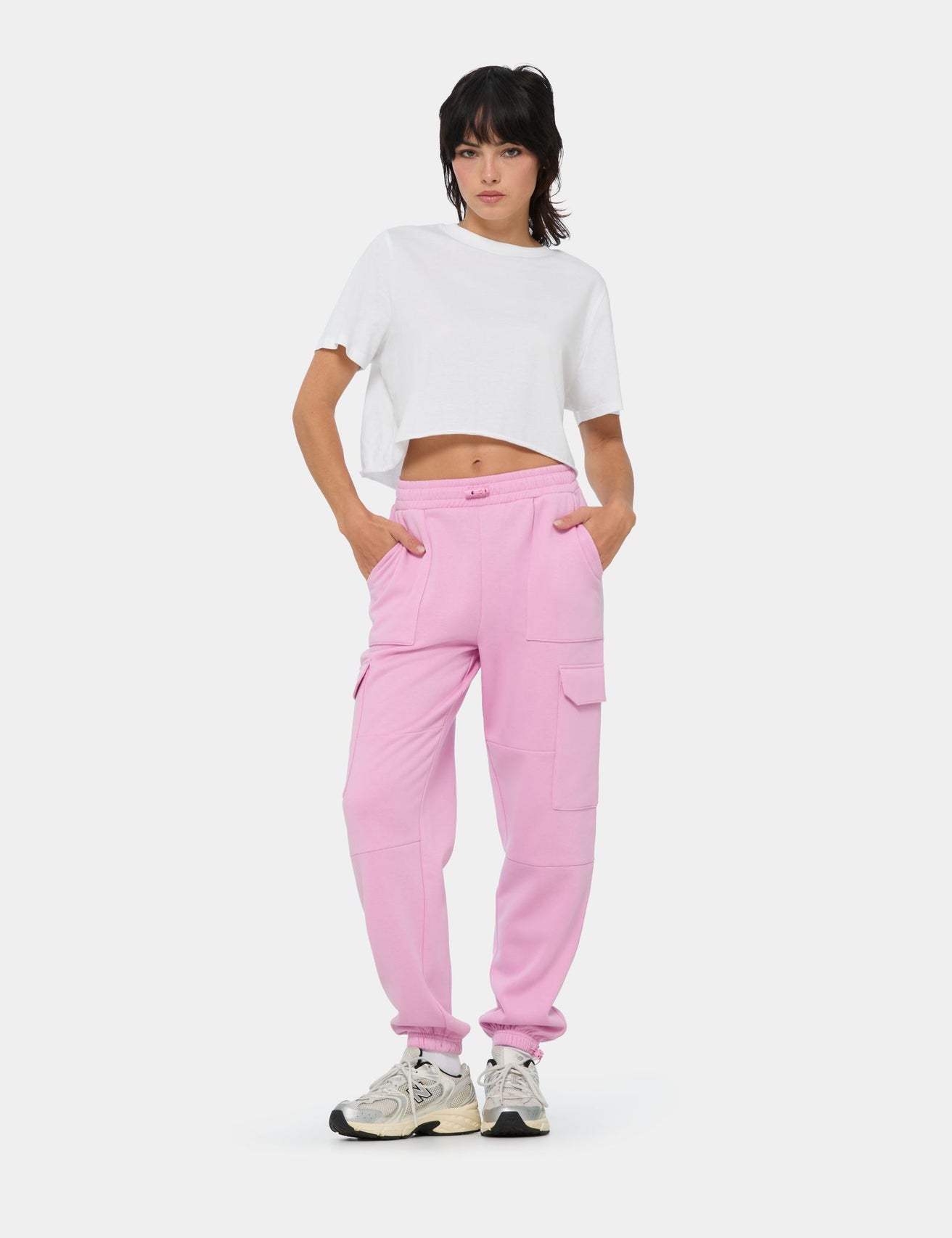 Jogging cargo lavande - Image 1