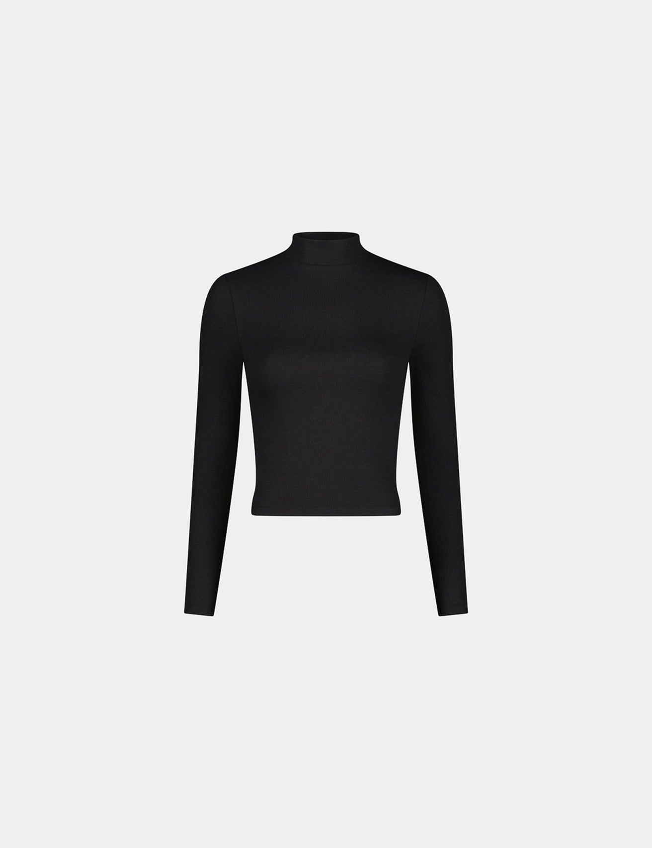 Pull col montant noir - Image 1
