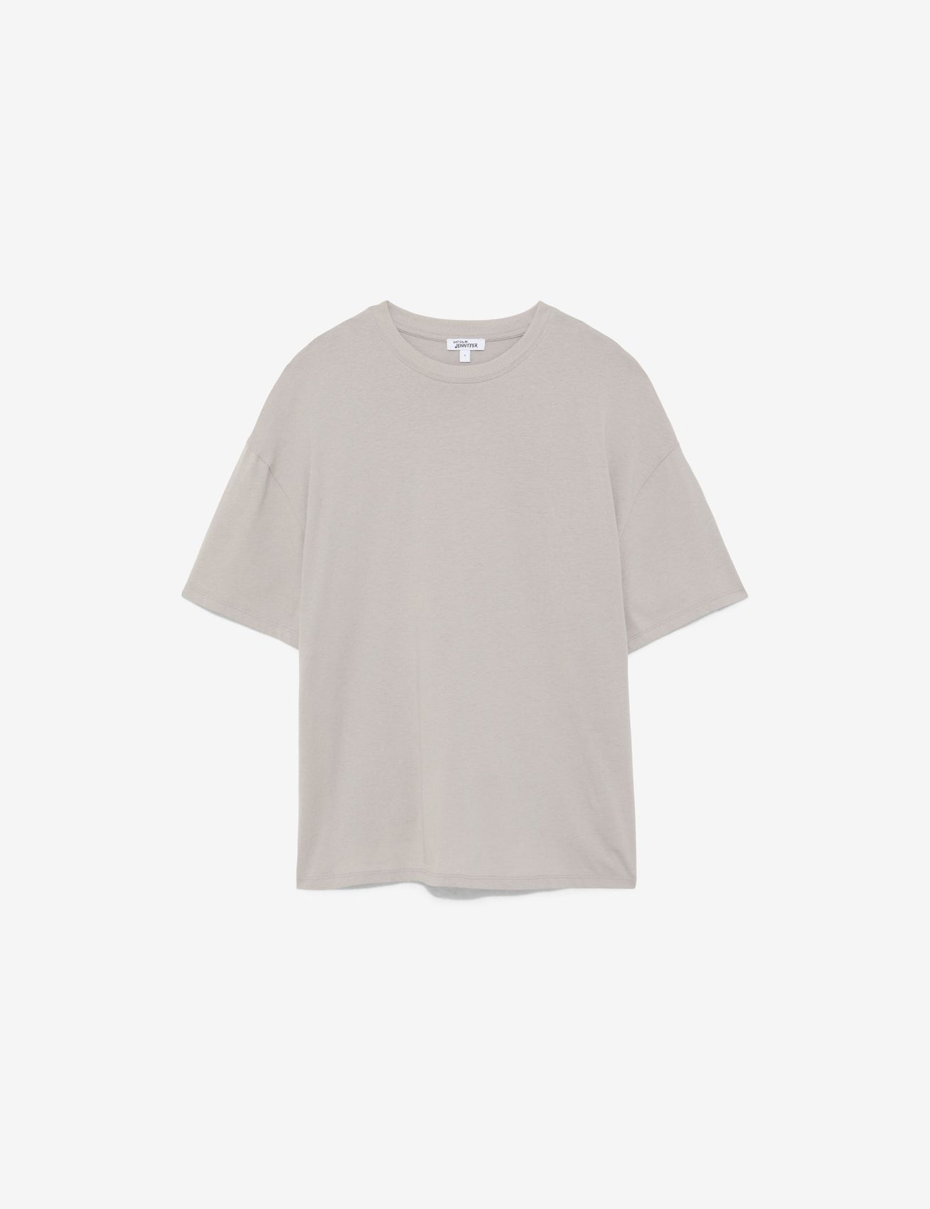 T-shirt oversize gris clair - Image 6