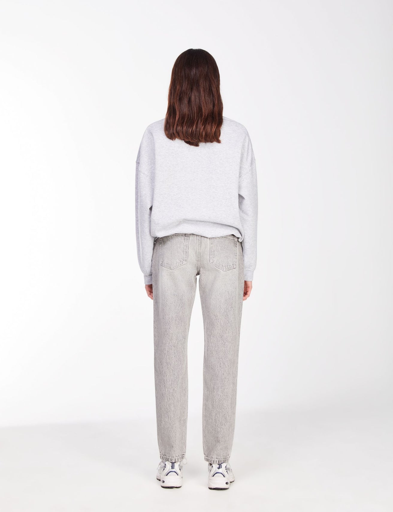 Jean mom gris - Image 2