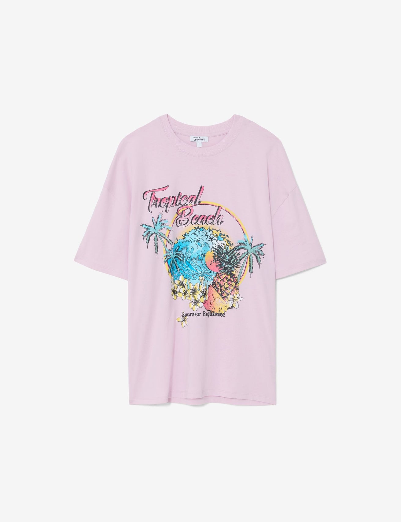 T-shirt oversize imprimé malabar - Image 6