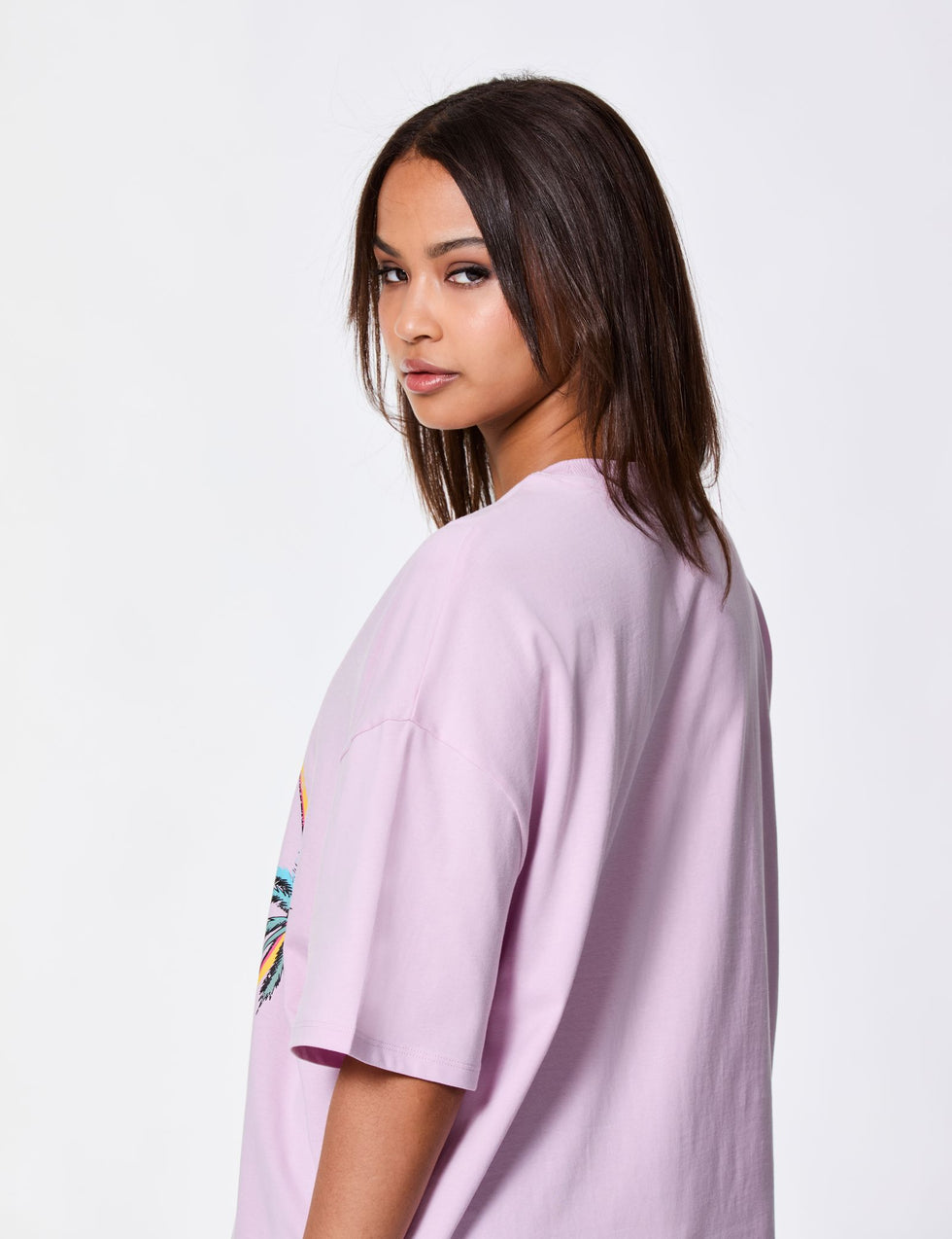 T-shirt oversize imprimé malabar