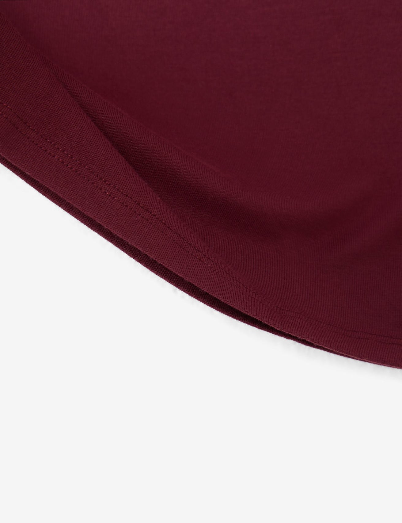 T-shirt col large prune - Image 3