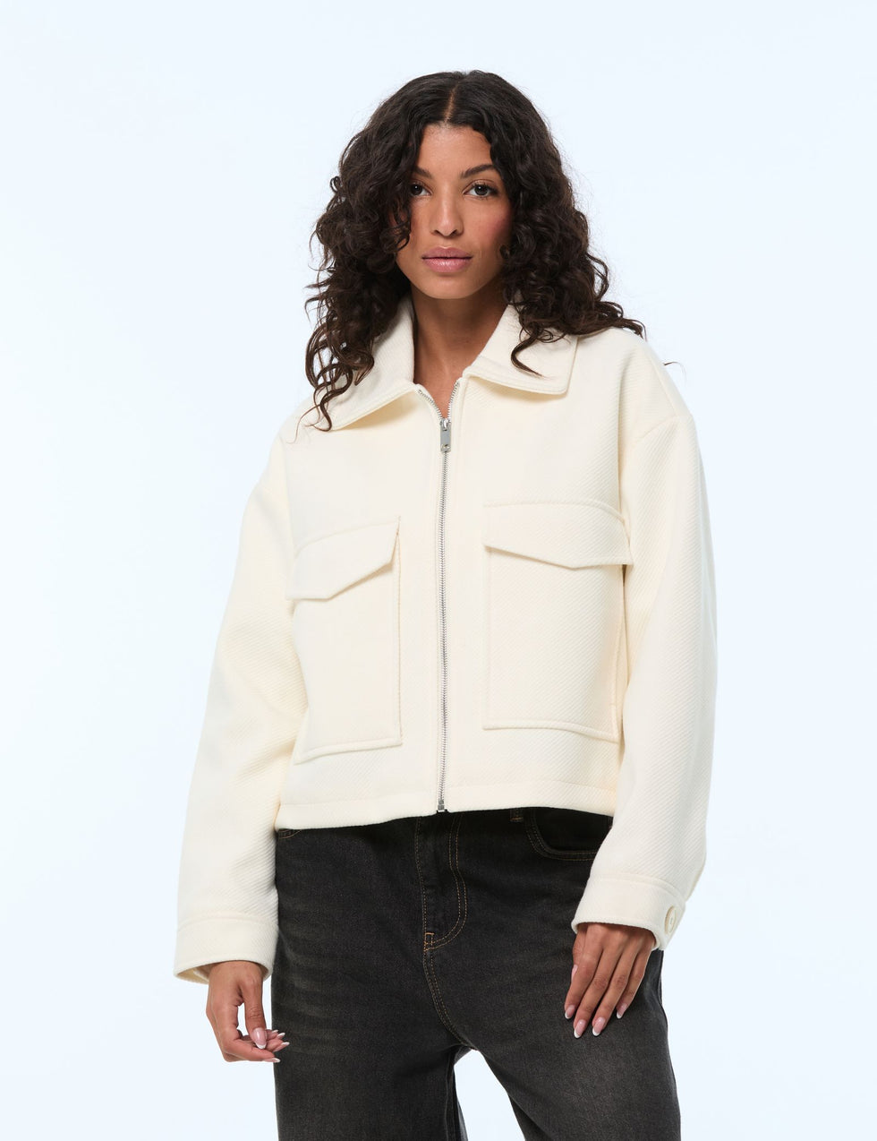Veste écru