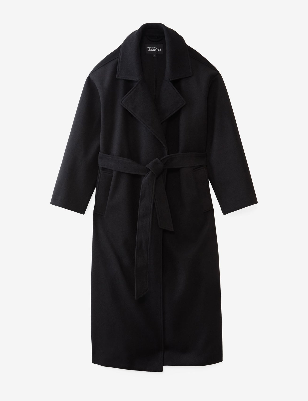 Manteau long noir - Image 4