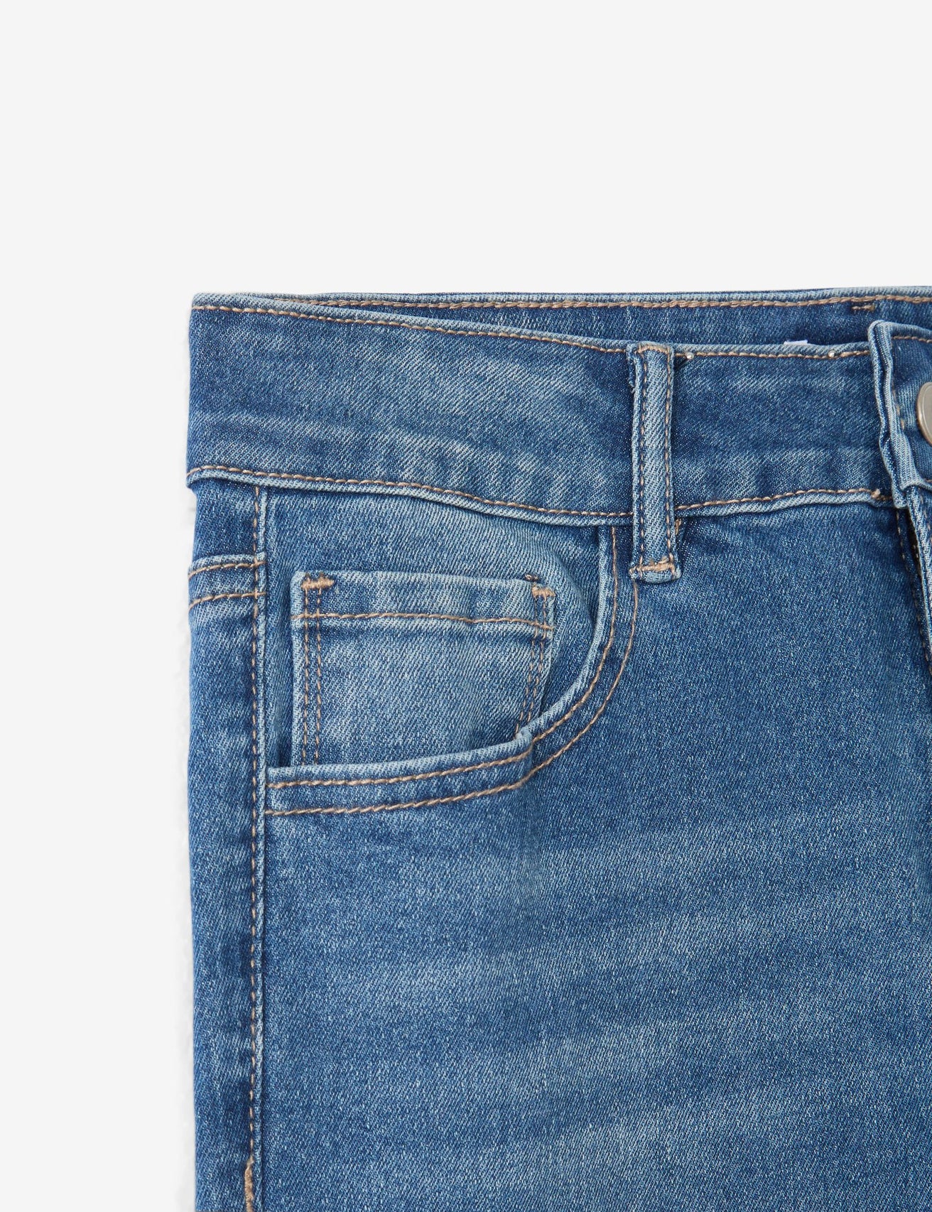Jean skinny medium waist bleu - Image 3