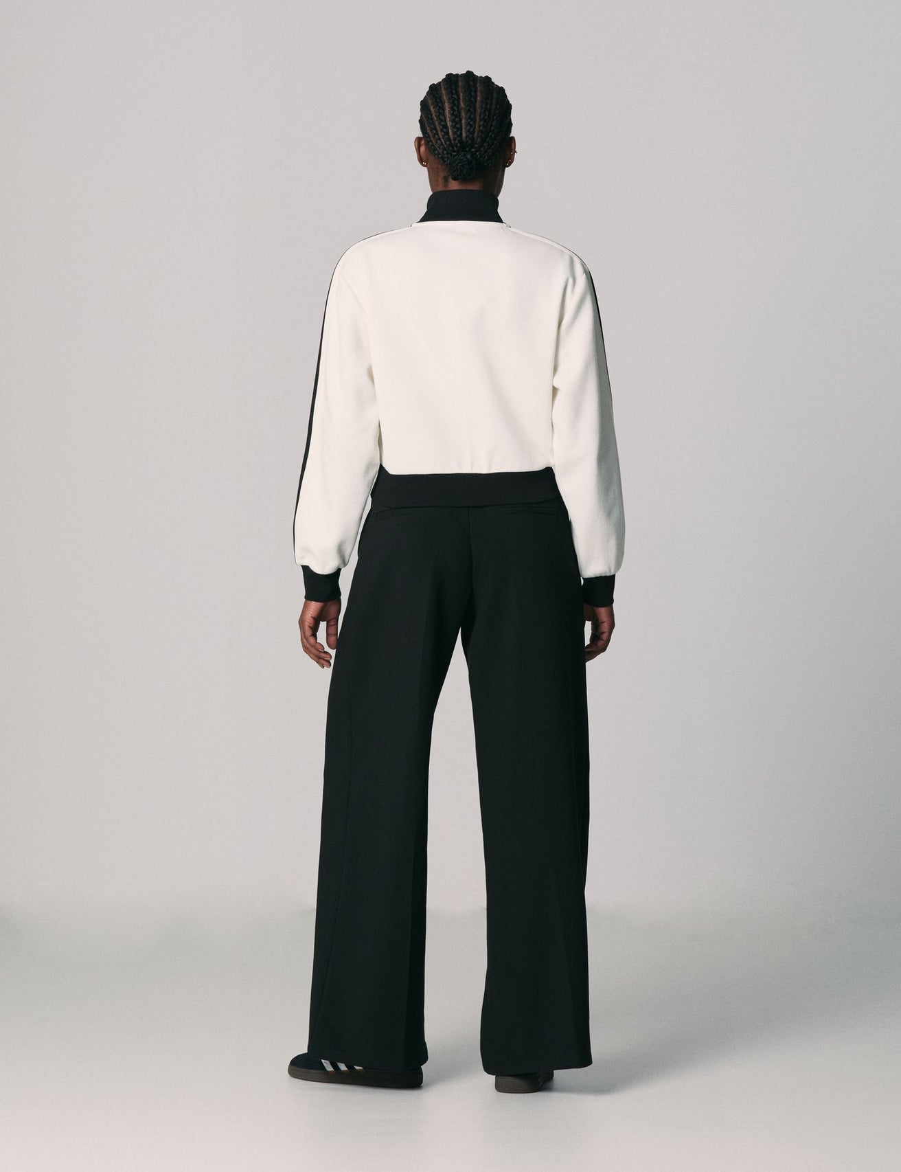 Pantalon de tailleur noir - Image 2