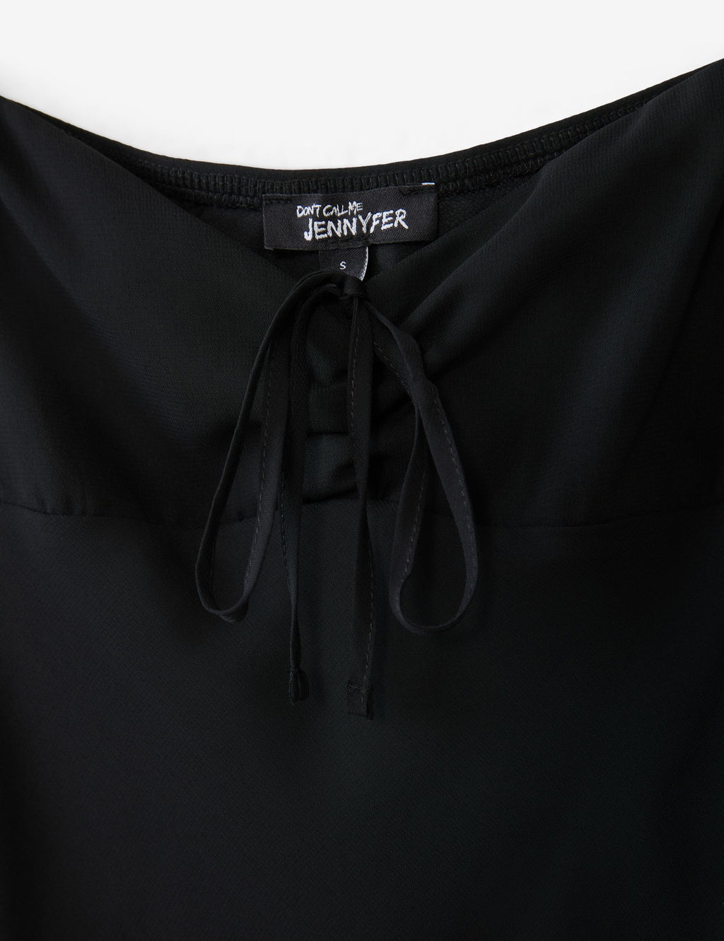 Robe courte légère noire