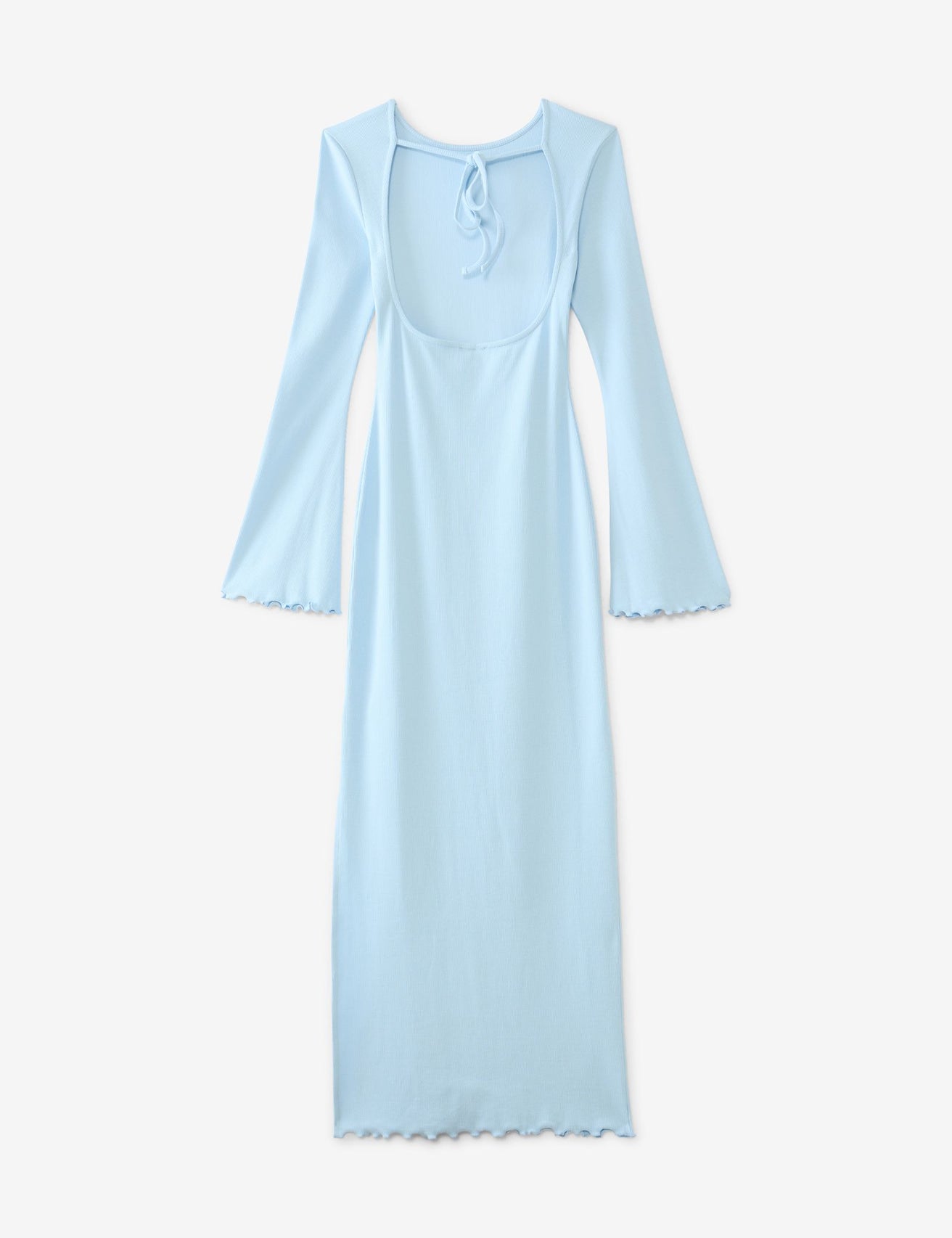 Robe longue bleue clair - Image 5