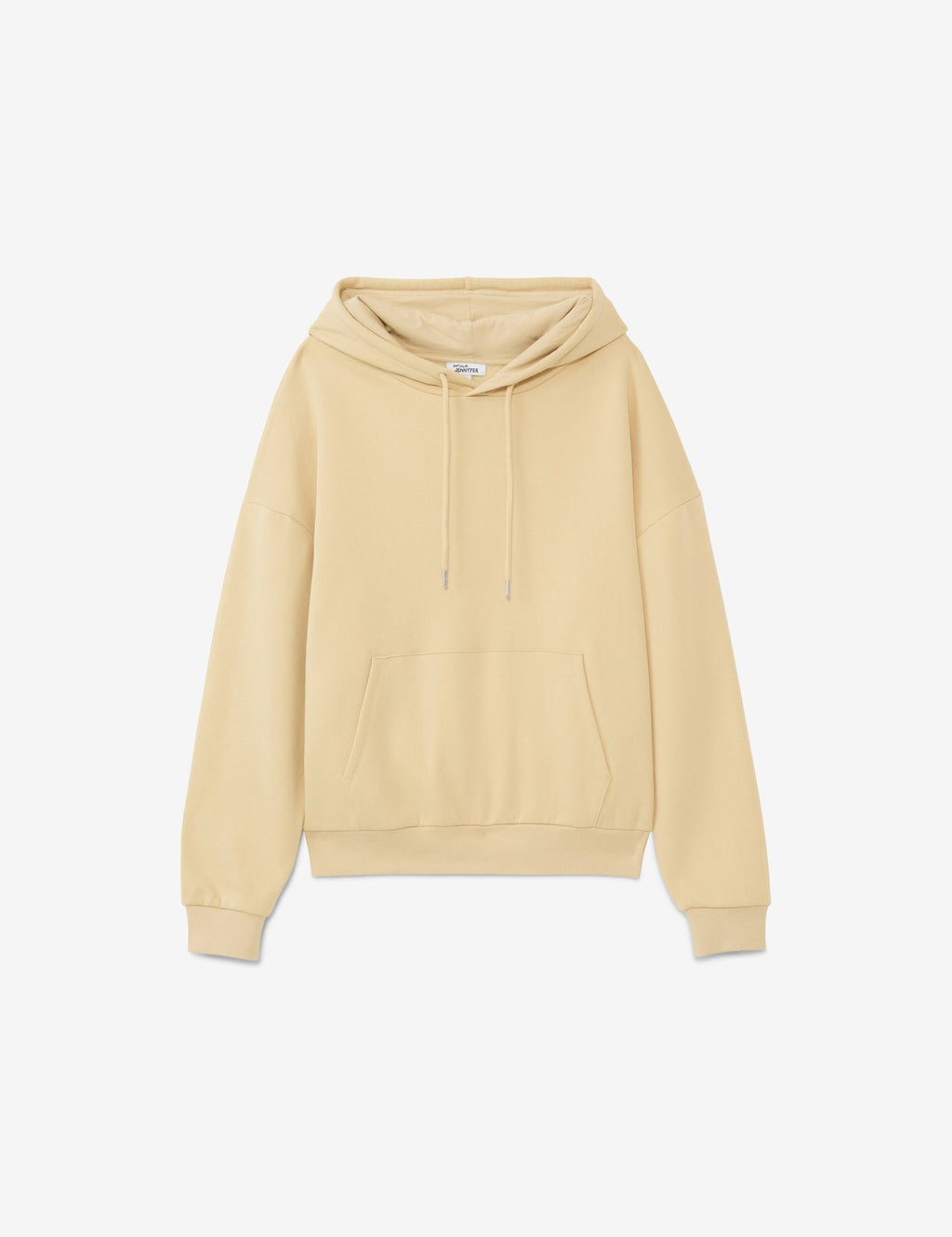 Sweatshirt à capuche beige