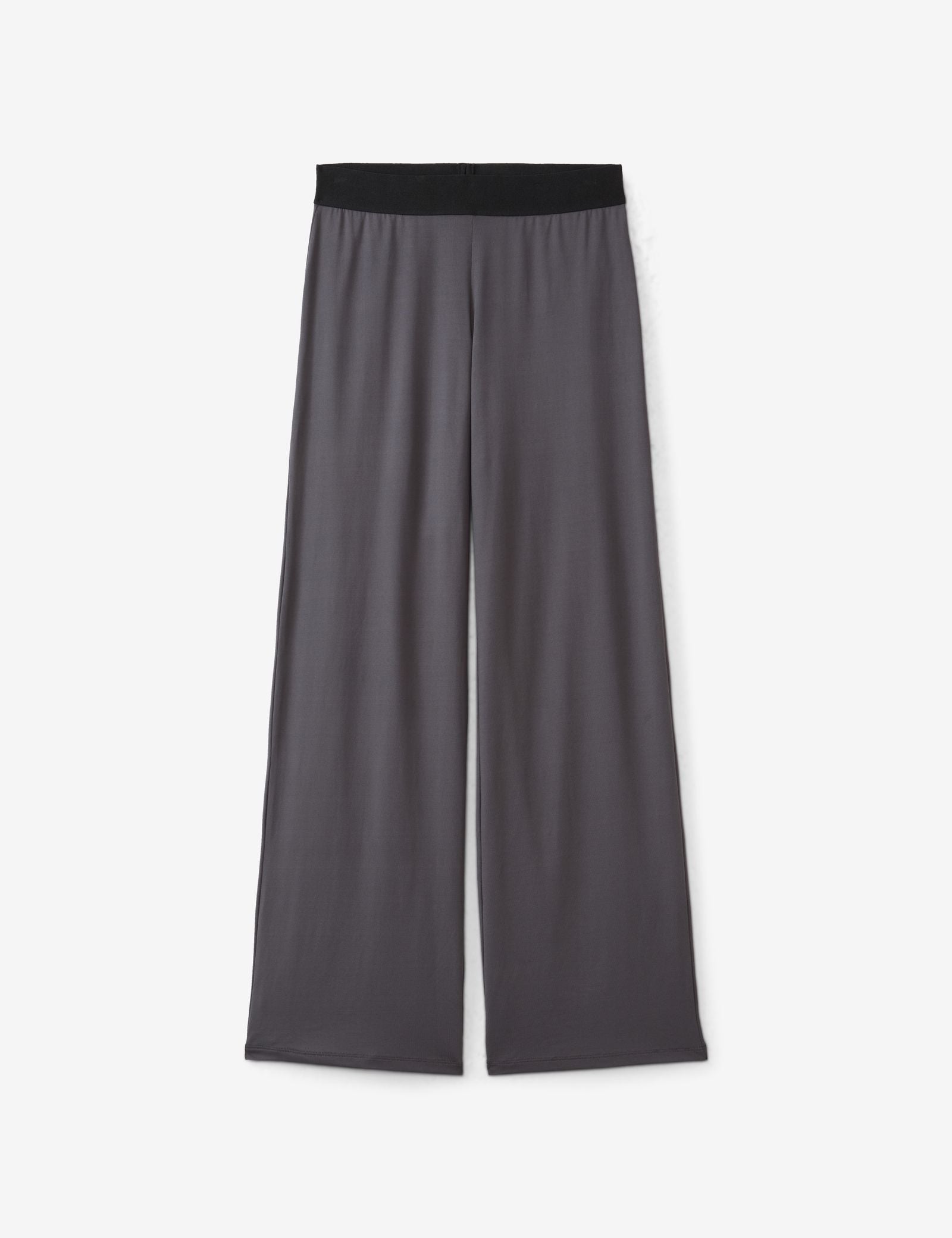 Pantalon fluide gris foncé