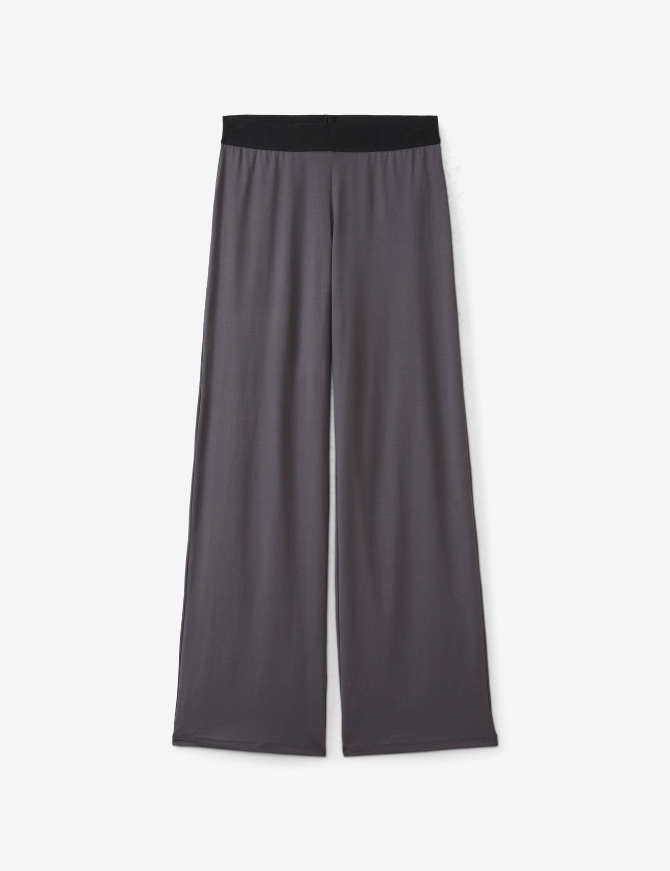 Pantalon fluide gris foncé - Image 1