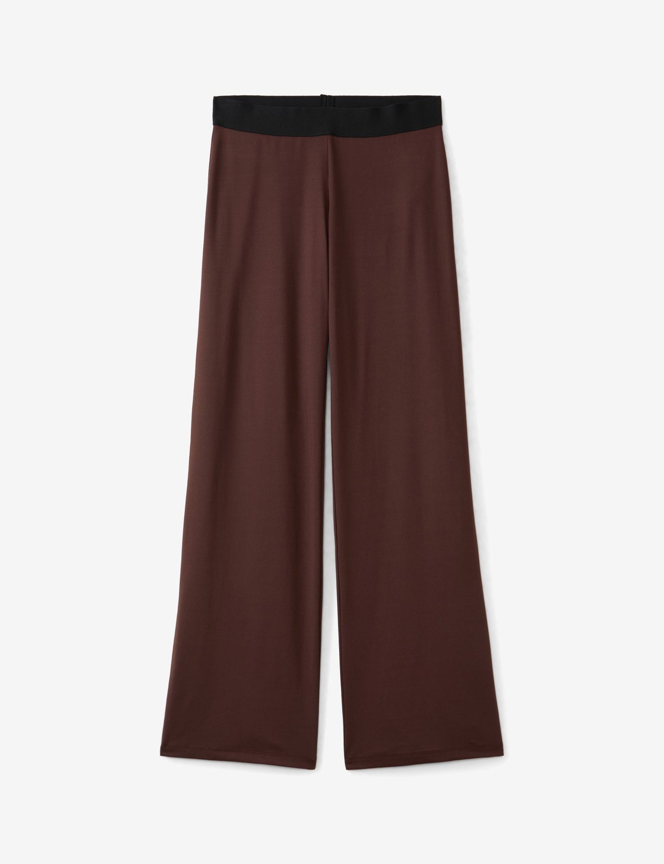 Pantalon fluide marron - Image 1