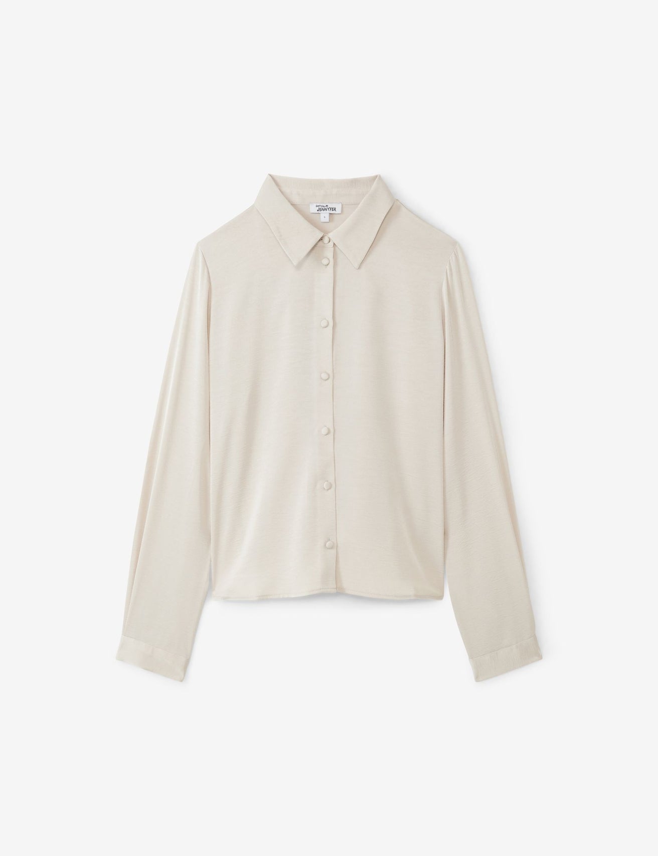 Chemise fluide crème - Image 1