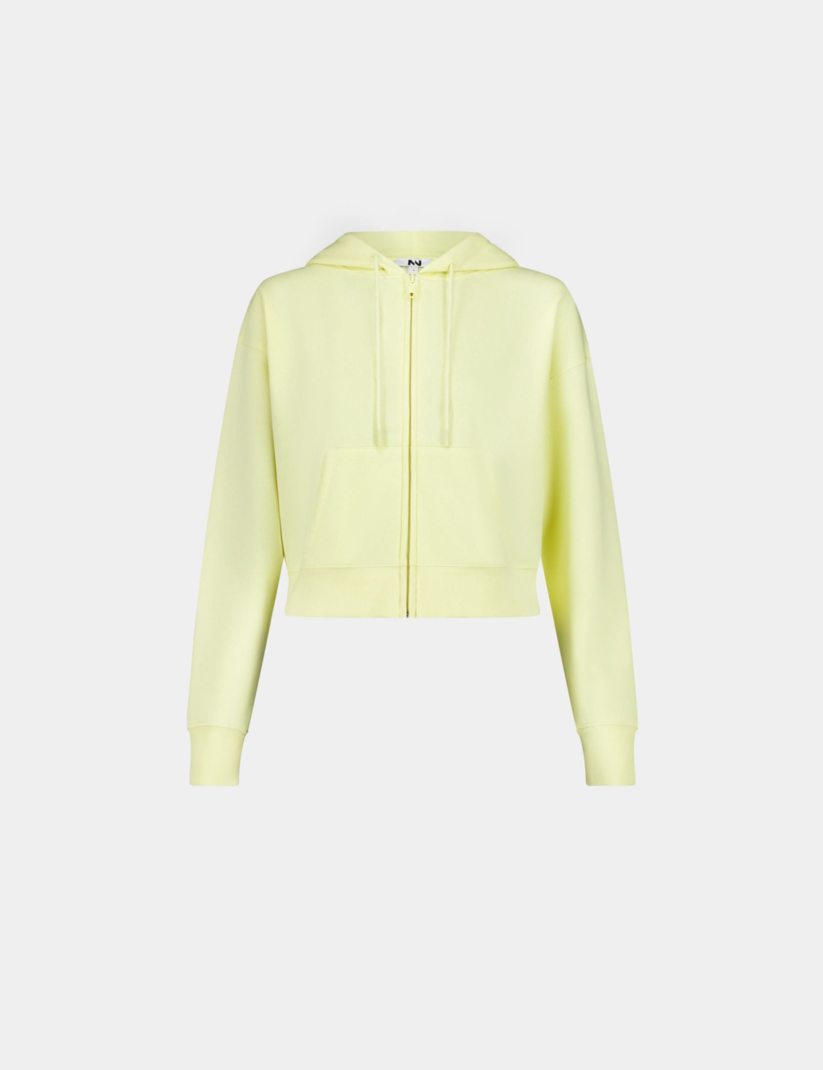 Gilet à capuche vanille