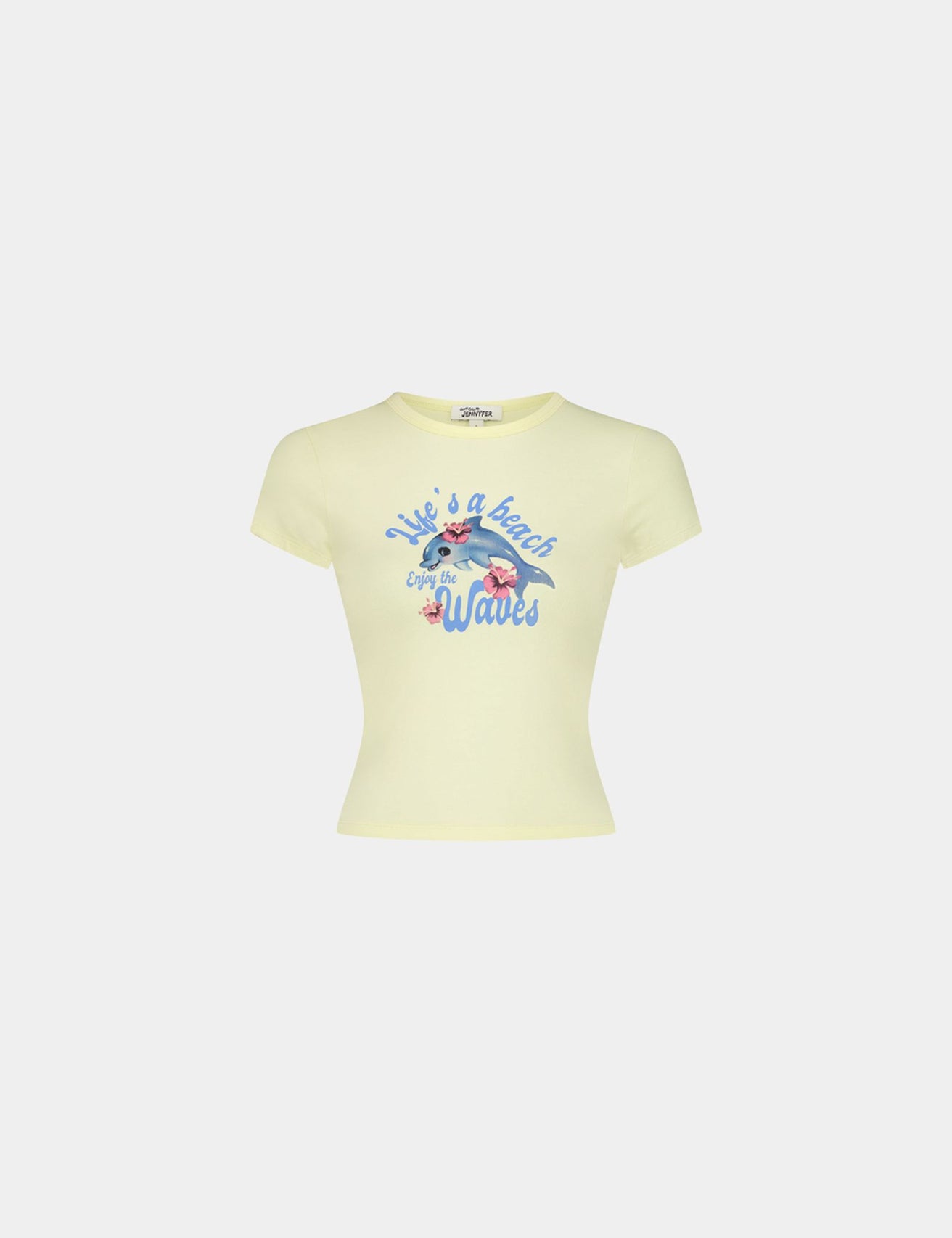 T-shirt à message vanille - Image 1