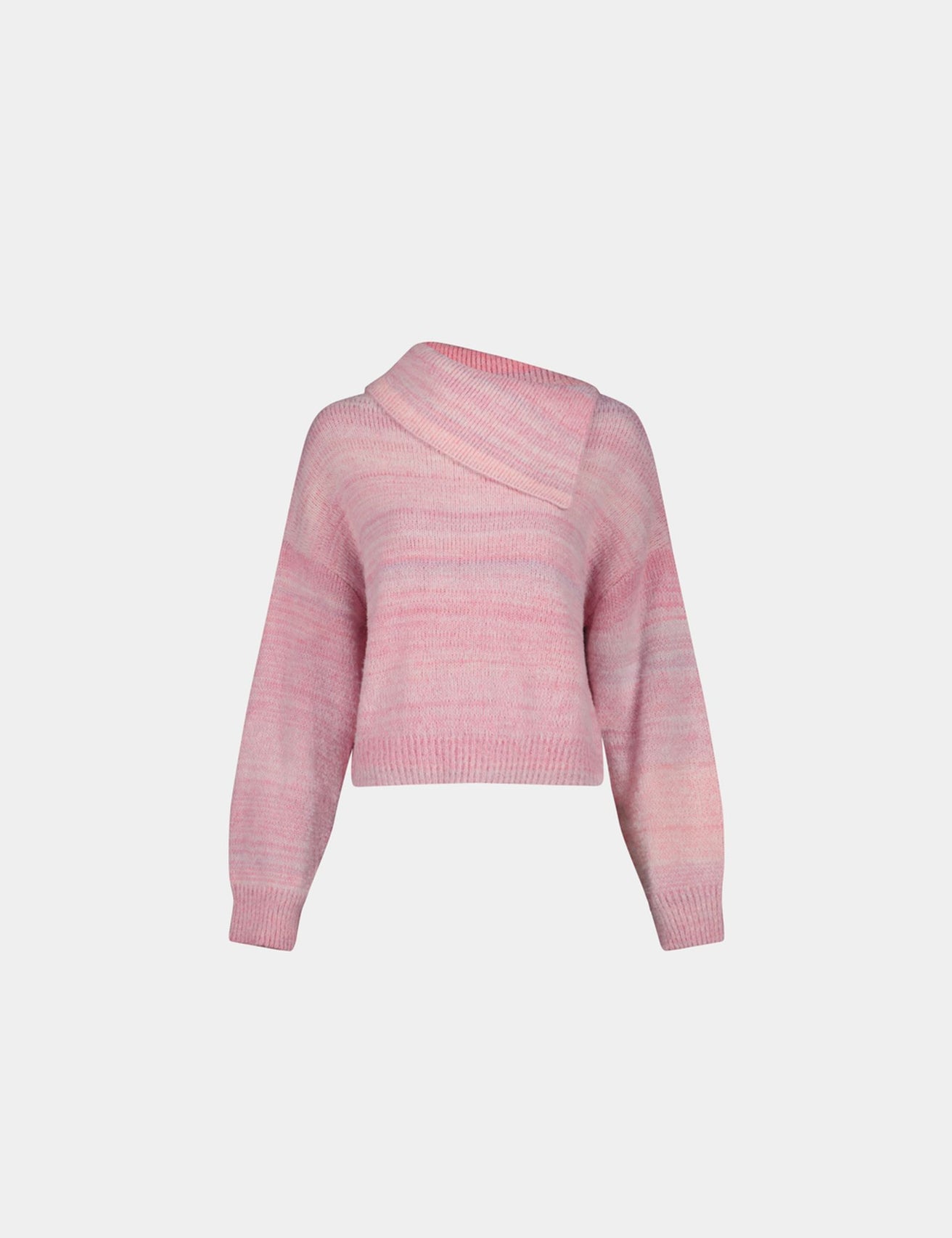 Pull en maille rose - Image 1
