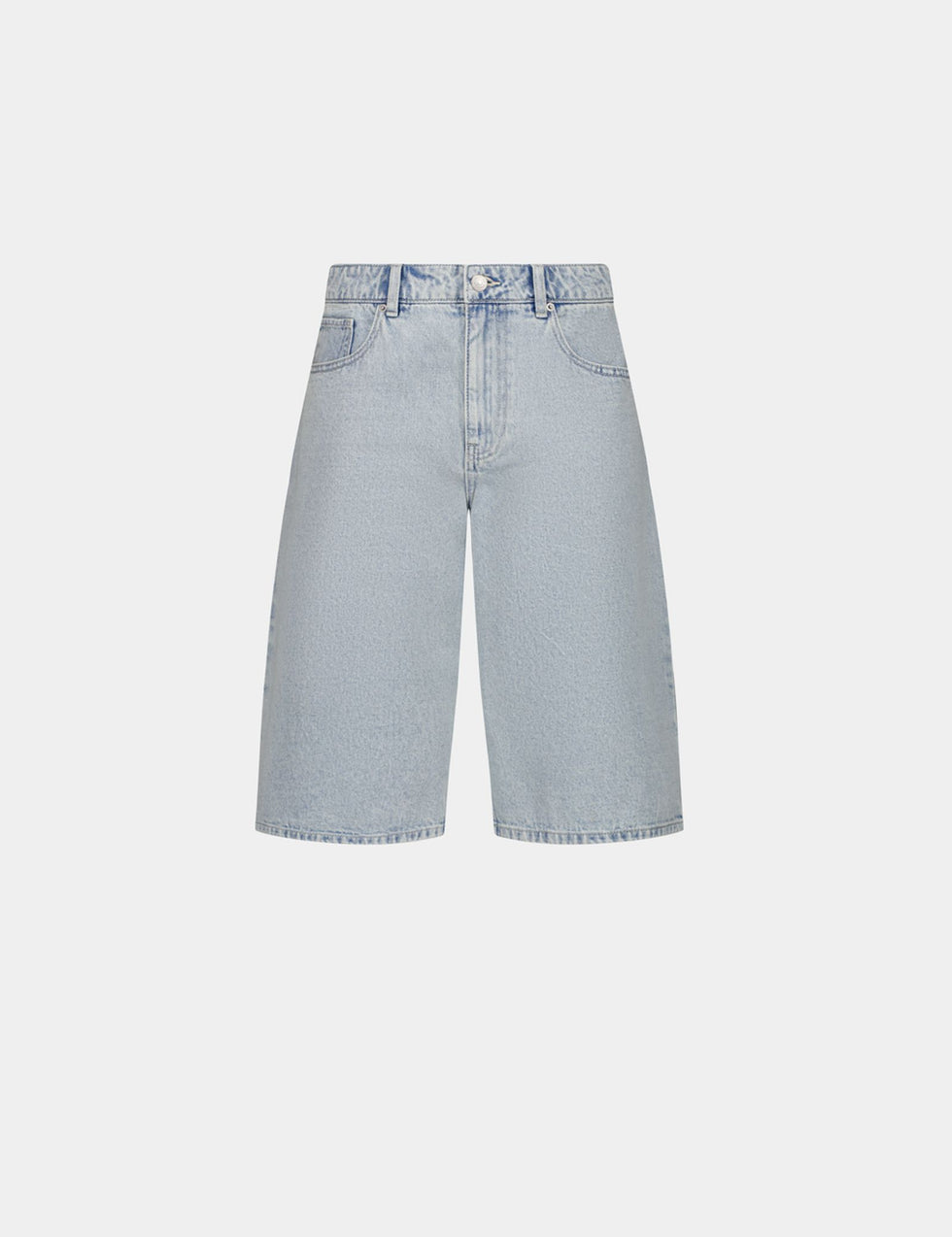 Bermuda taille basse bleu ciel