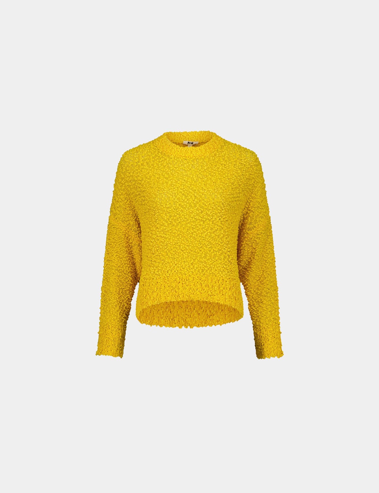 Pull en maille jaune piment - Image 2