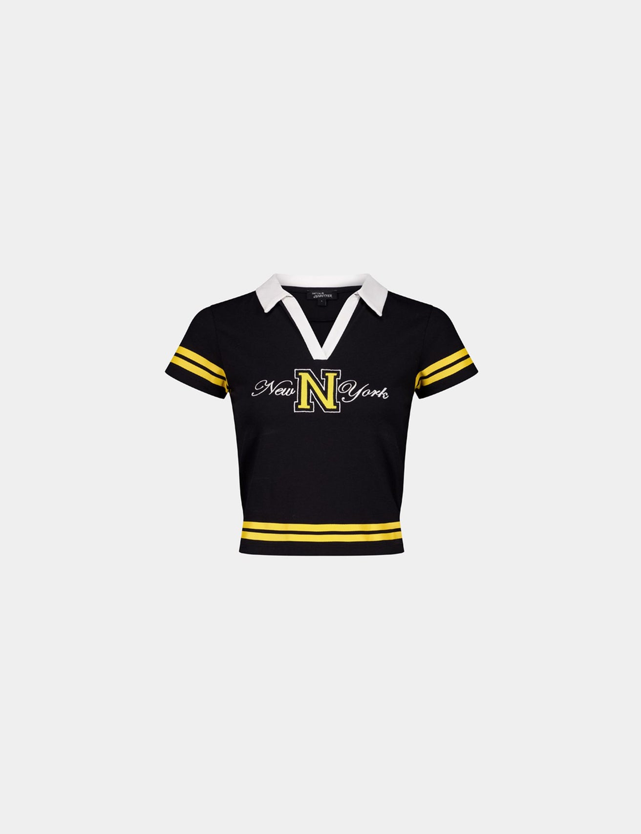 T-shirt polo New York noir - Image 4