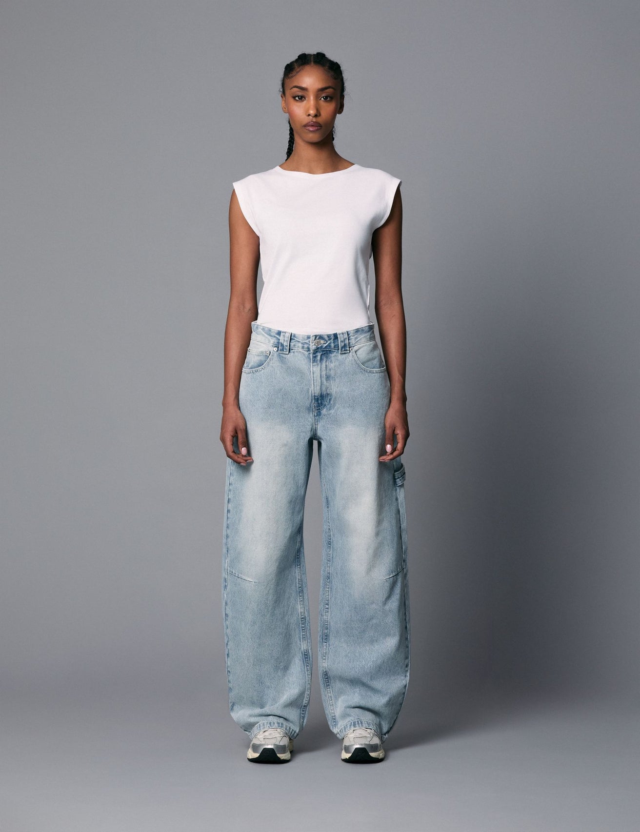 T-shirt blanc manches courtes - Image 1
