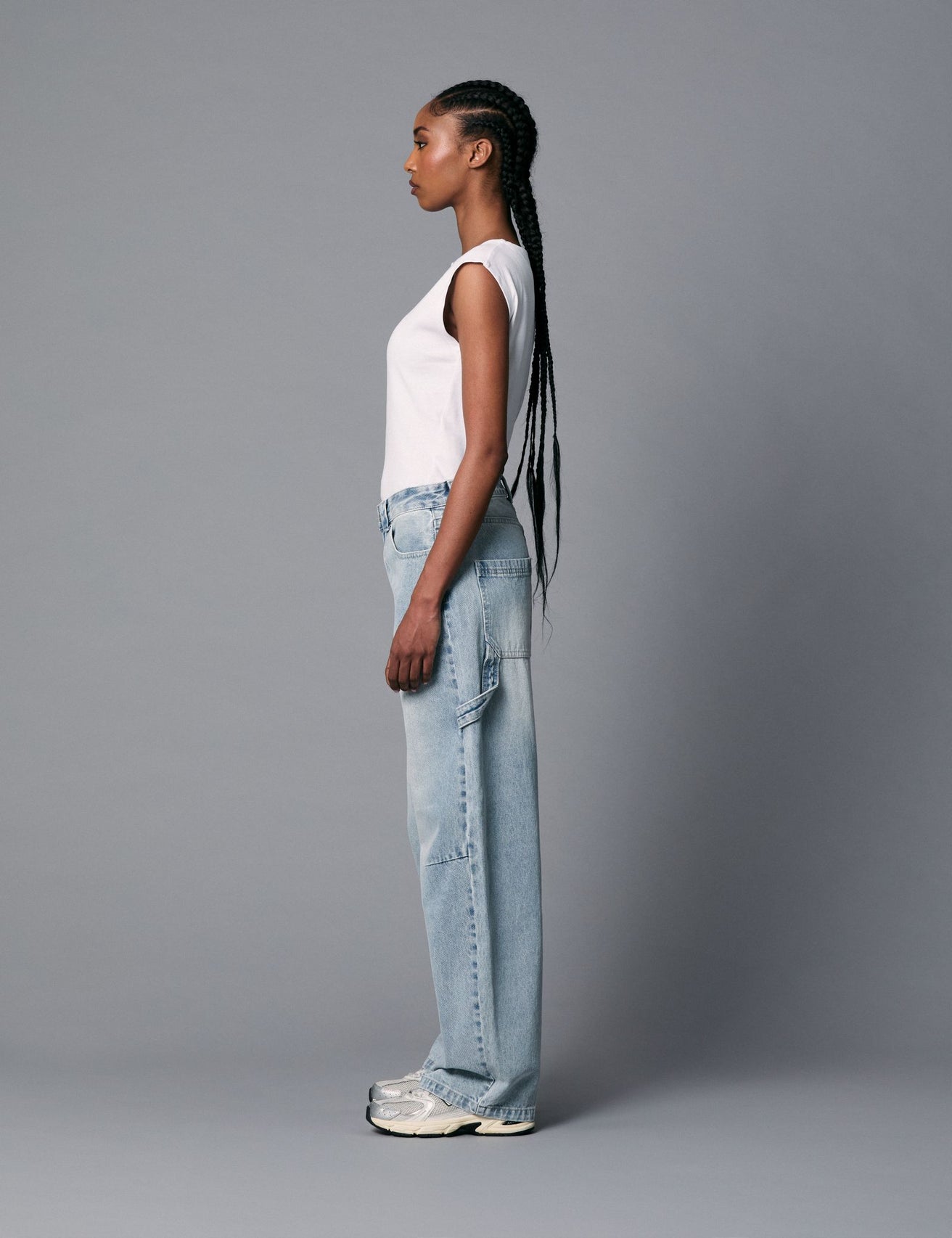 T-shirt blanc manches courtes - Image 3