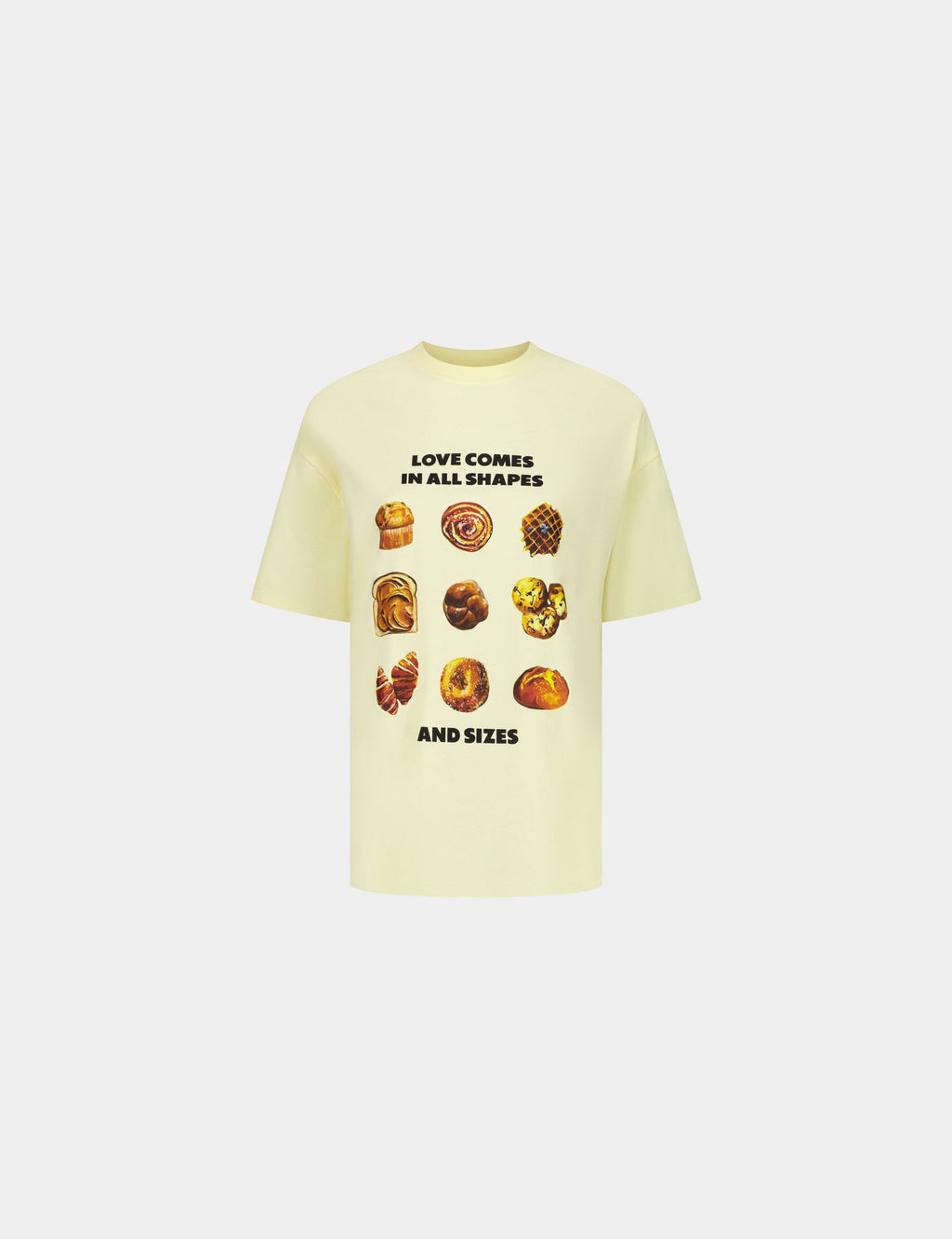 T-shirt à motif vanille