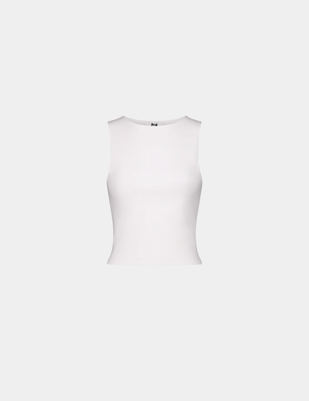 Top sans manche blanc