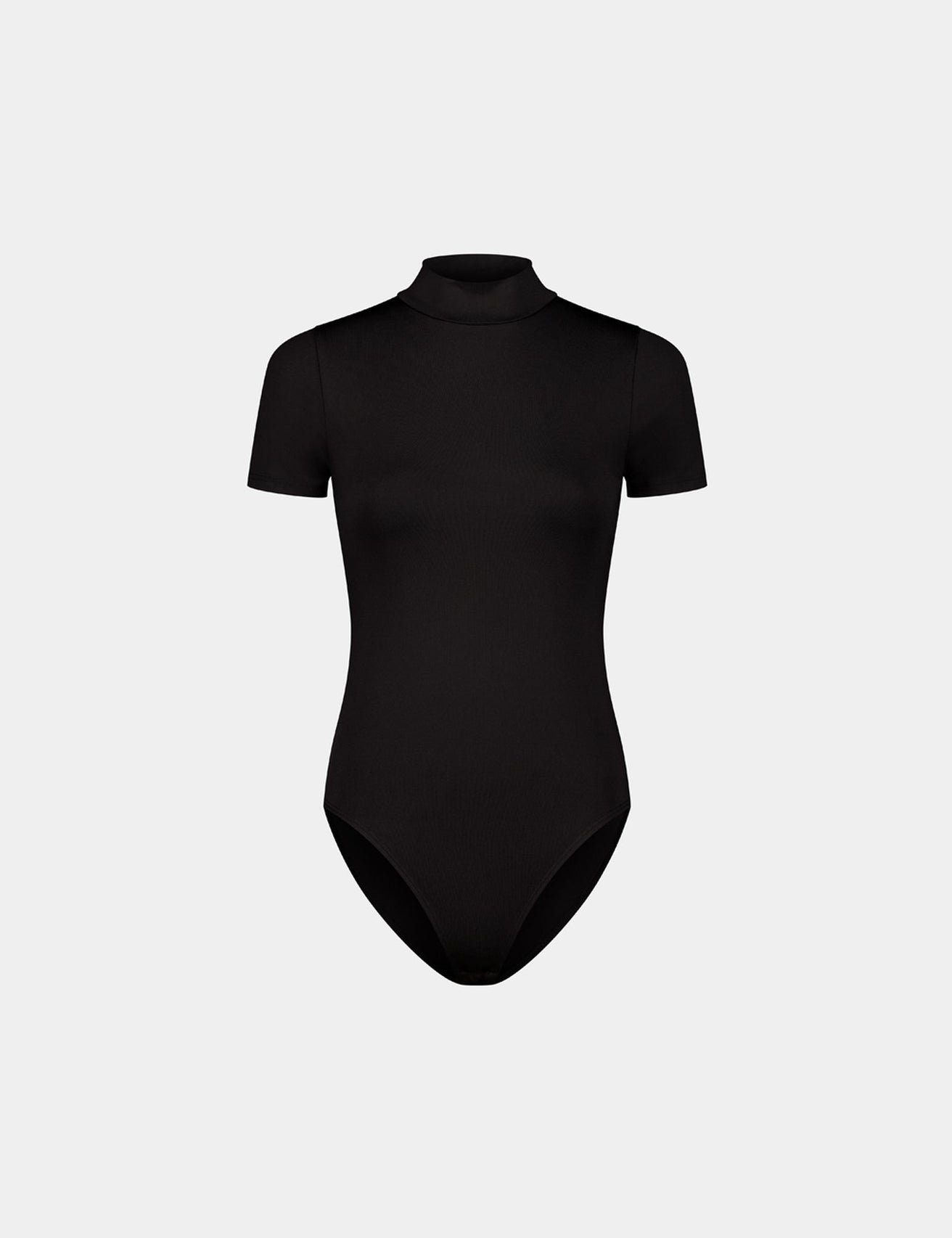 Body à col montant noir - Image 1