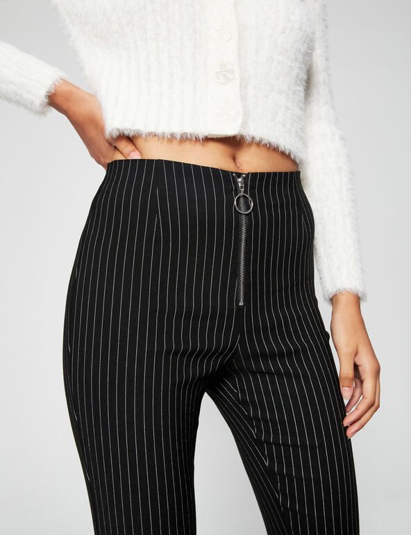 Flared striped trousers teen
