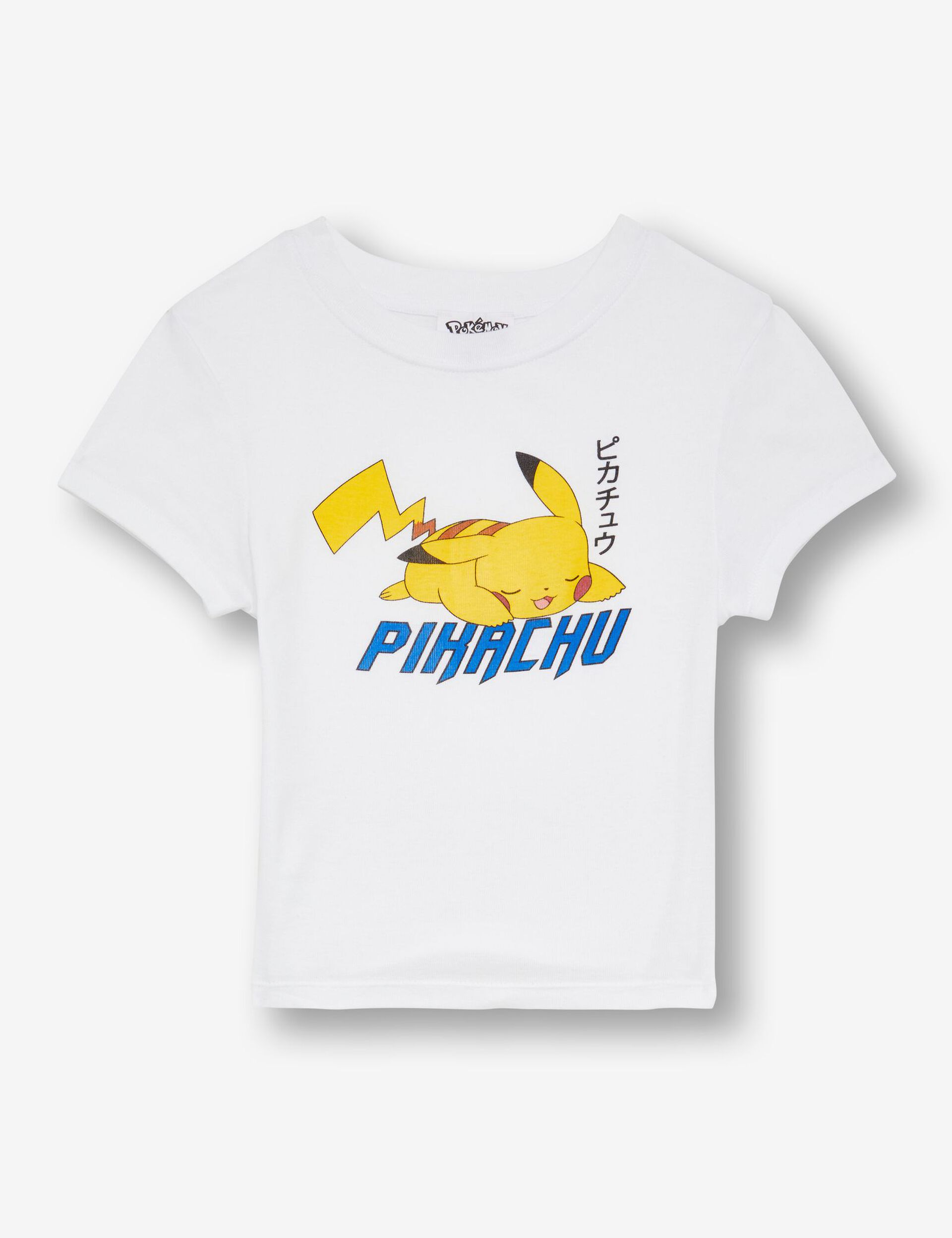 Tee-shirt Pokémon court blanc