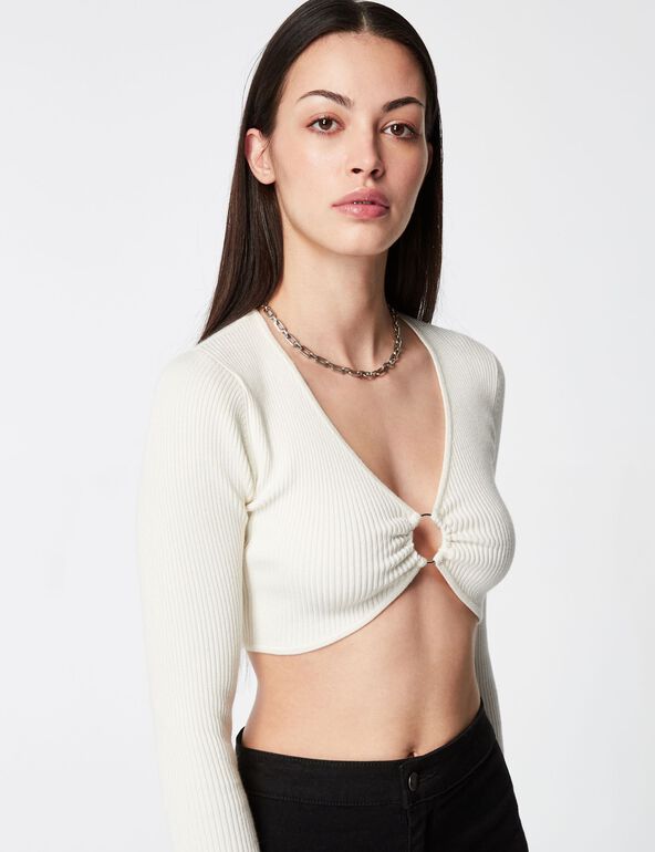 Pull crop fille