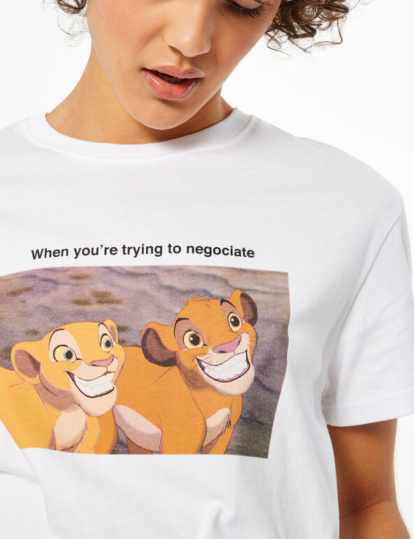 Tee-shirt Disney roi lion ado