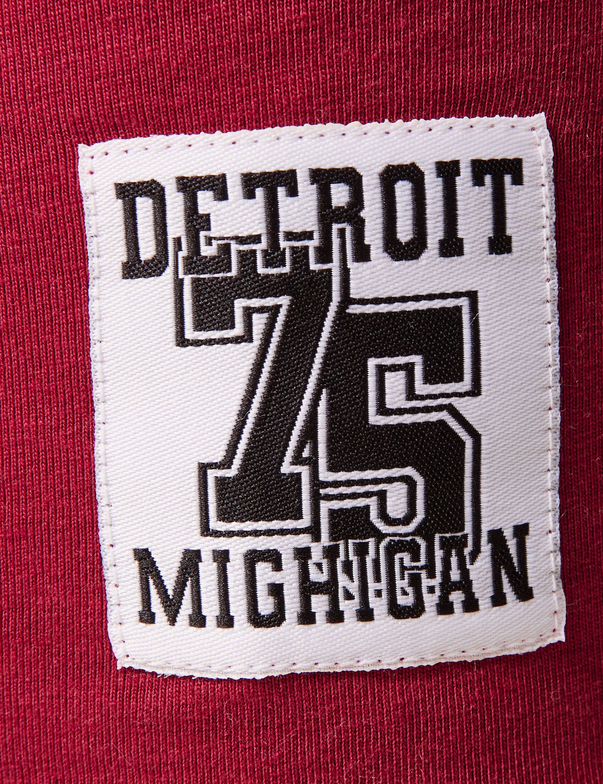 Robe Detroit rouge foncé