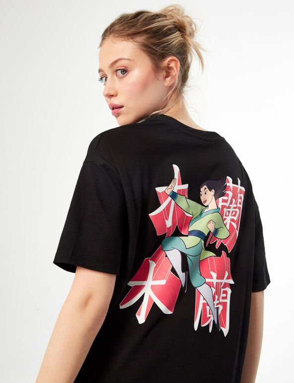 Tee-shirt oversize Disney Mulan ado