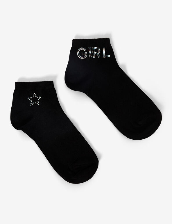 Chaussettes strass ado
