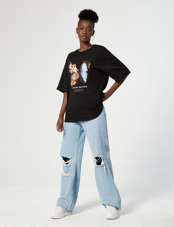 Tee-shirt oversize limited edition femme