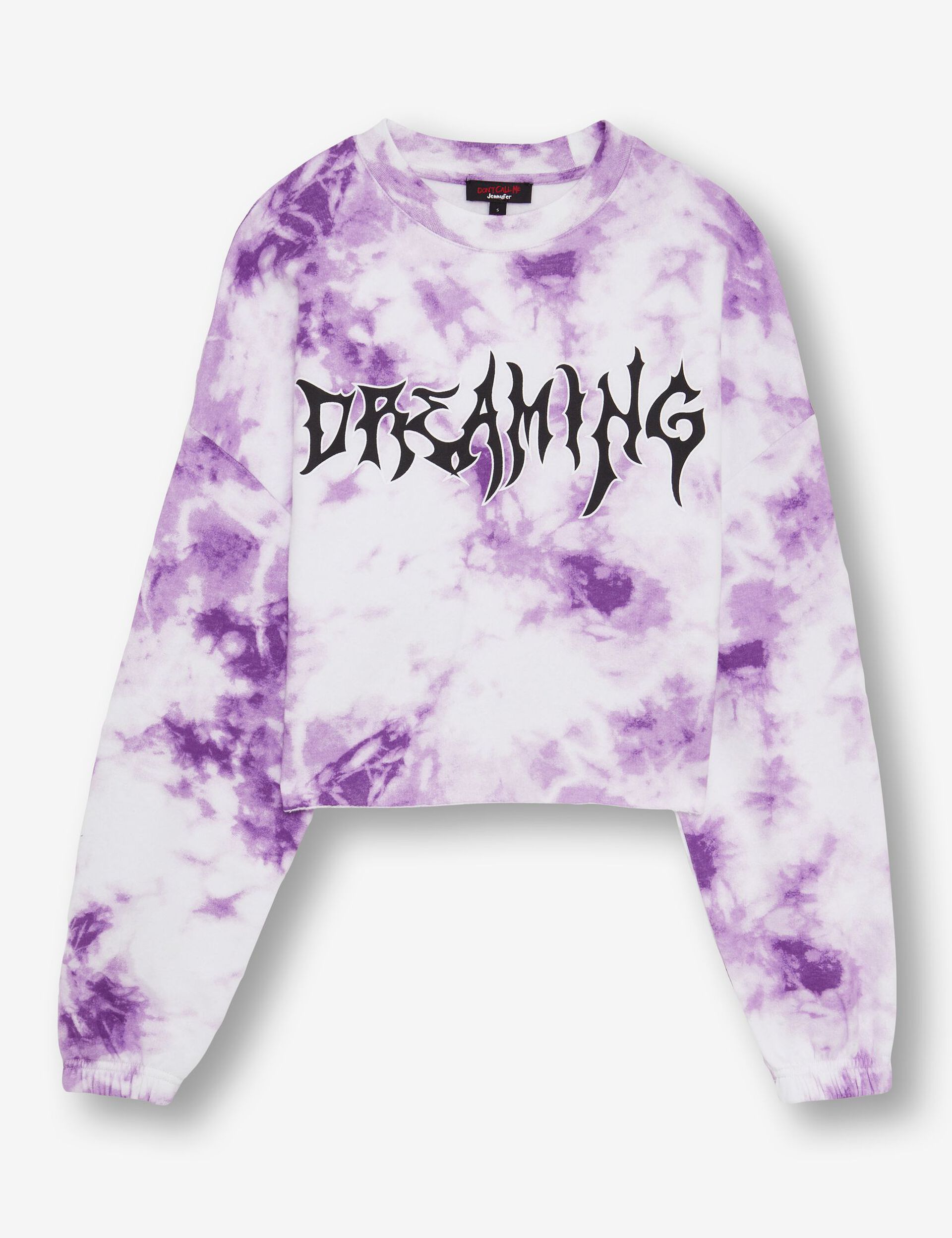 Sweat dreaming tie and dye violet