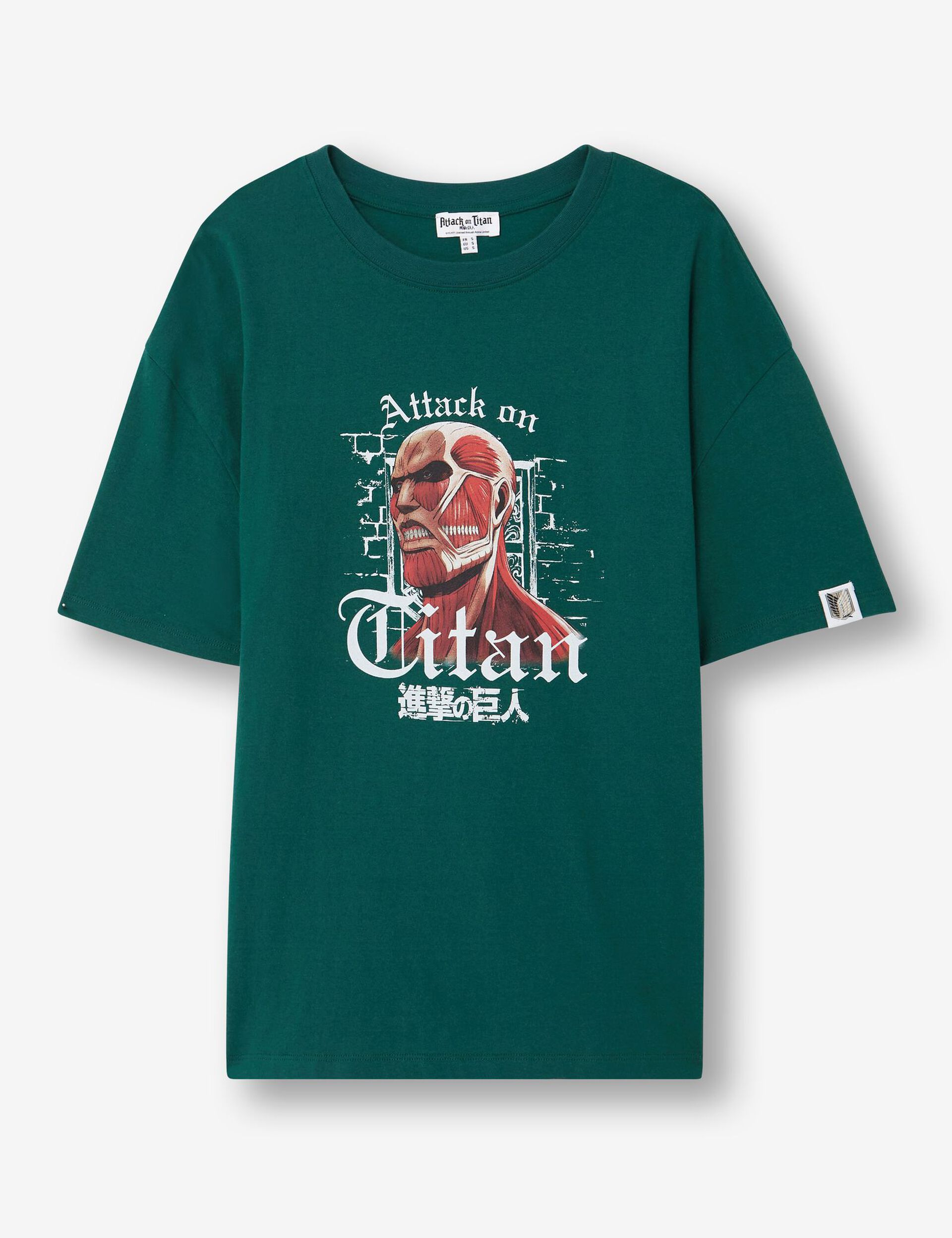 Tee-shirt Attack on titans