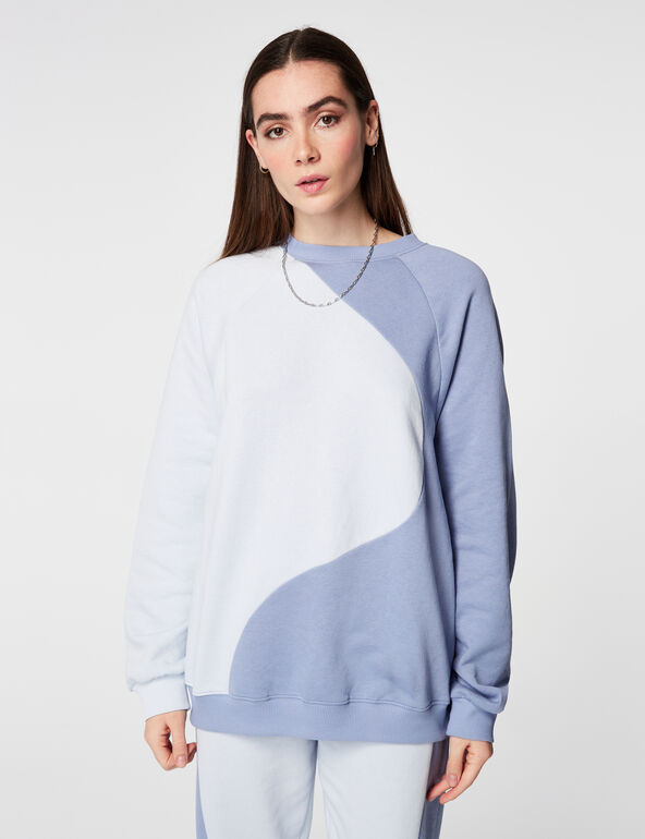 2-tone sweatshirt