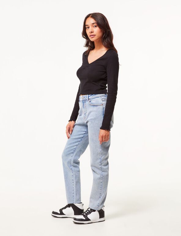 Mom jeans woman
