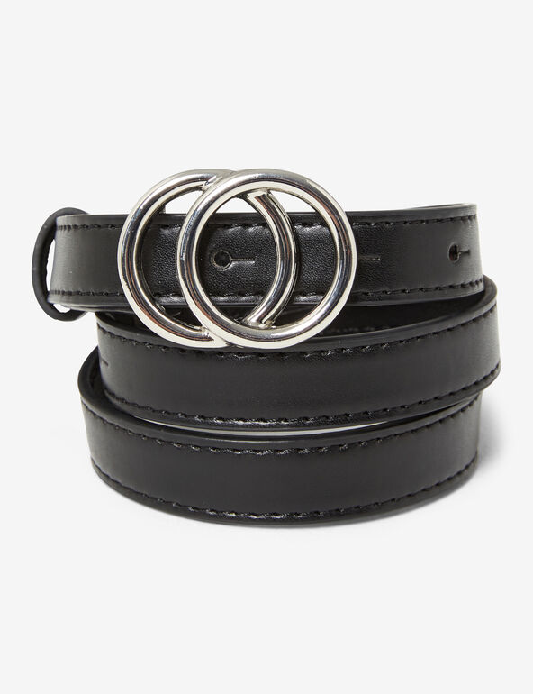 Double-buckled belt