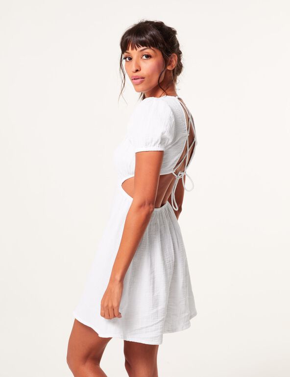 Dress with back cutout teen